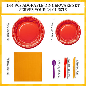 Karenhi rainbow 7-inch plate ideal for desserts and appetizers.
