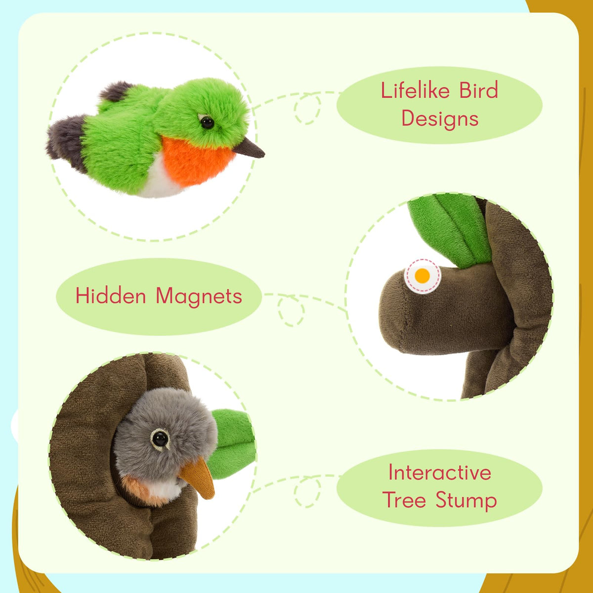 Karister egg accessory for hidden surprise and magnetic play interactions.