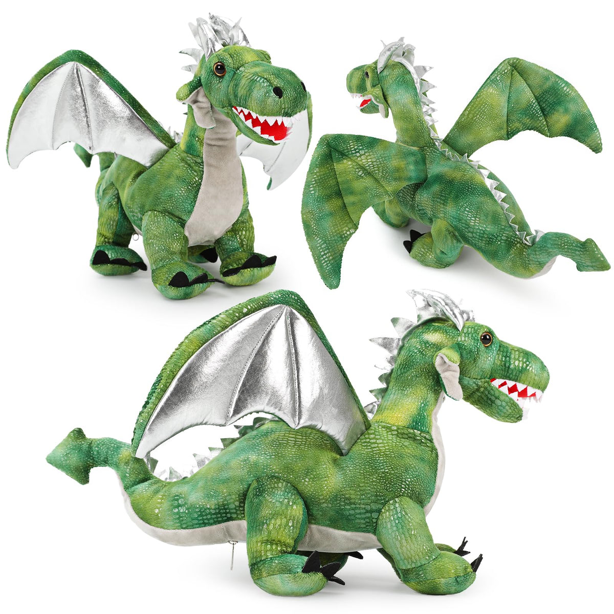 Karister dragon family inspires imaginative play and storytelling.