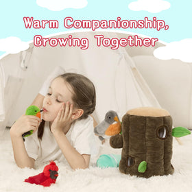 Karister northern cardinal plush with bright hues ideal for storytelling and display.