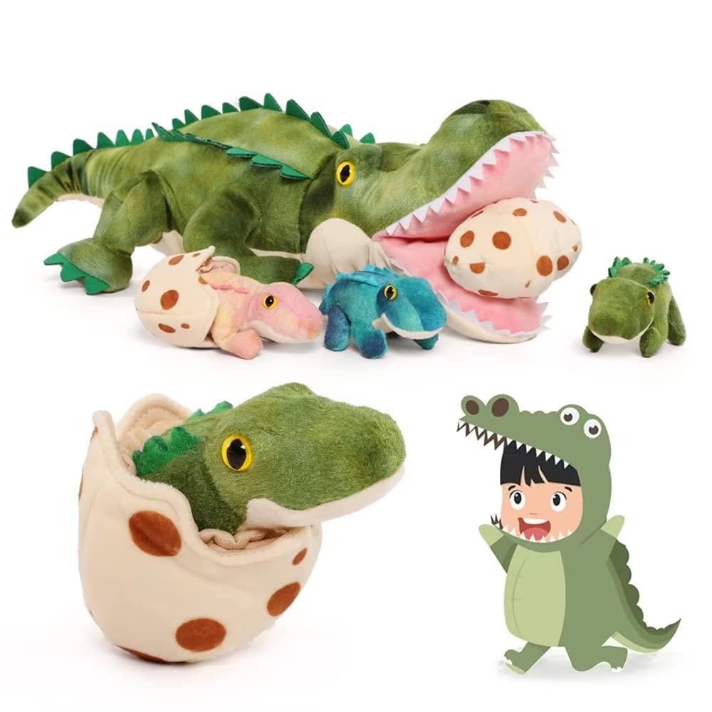 Karister plush set inspires storytelling about rainforest animals and family bonds.