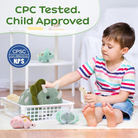 Karister egg with Triceratops baby for imaginative play
