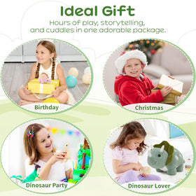 Karister plush dinosaur as a thoughtful kids' gift