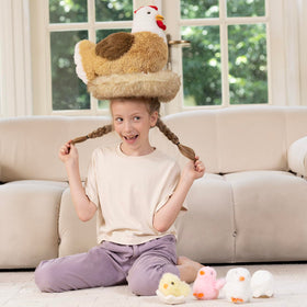 Karister plush nest cozy hideaway for snug nesting play and hide-and-seek.