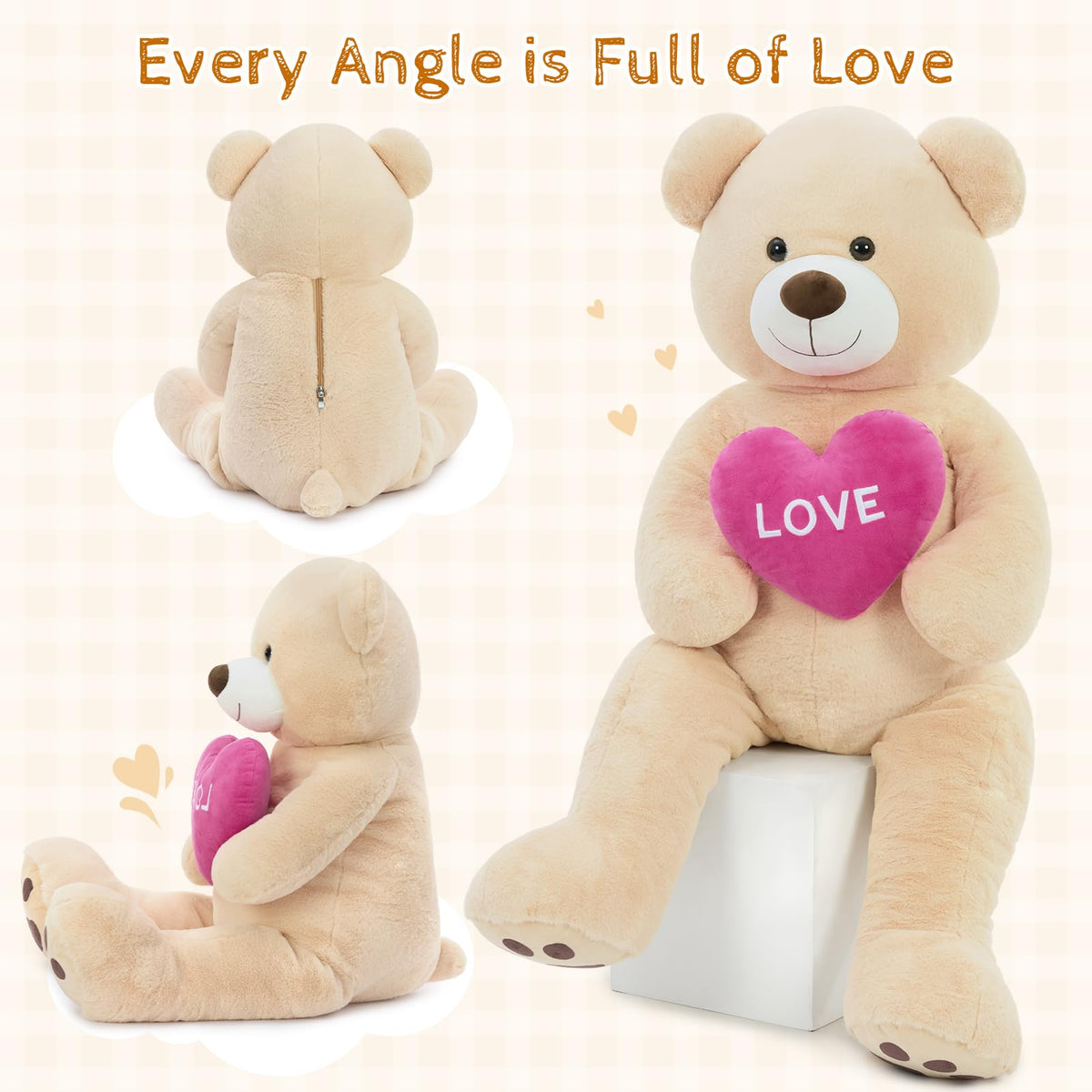 Karister premium-soft plush with durable construction for long-lasting hugs