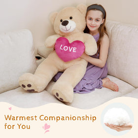 Karister soft teddy bear suitable for baby showers and home decor
