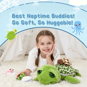 Karister turtle pillow doubles as cozy decor and cuddle buddy
