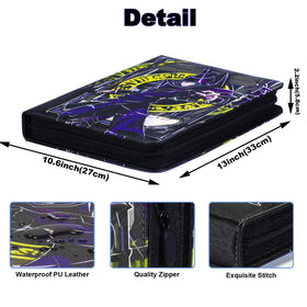 KarlyPro 990 binder open pages showing organized 9-pocket layout