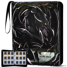 KarlyPro 990-pocket binder front view showing ample card storage.