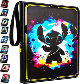 KarlyPro Lorcana binder front view for easy card access and display.