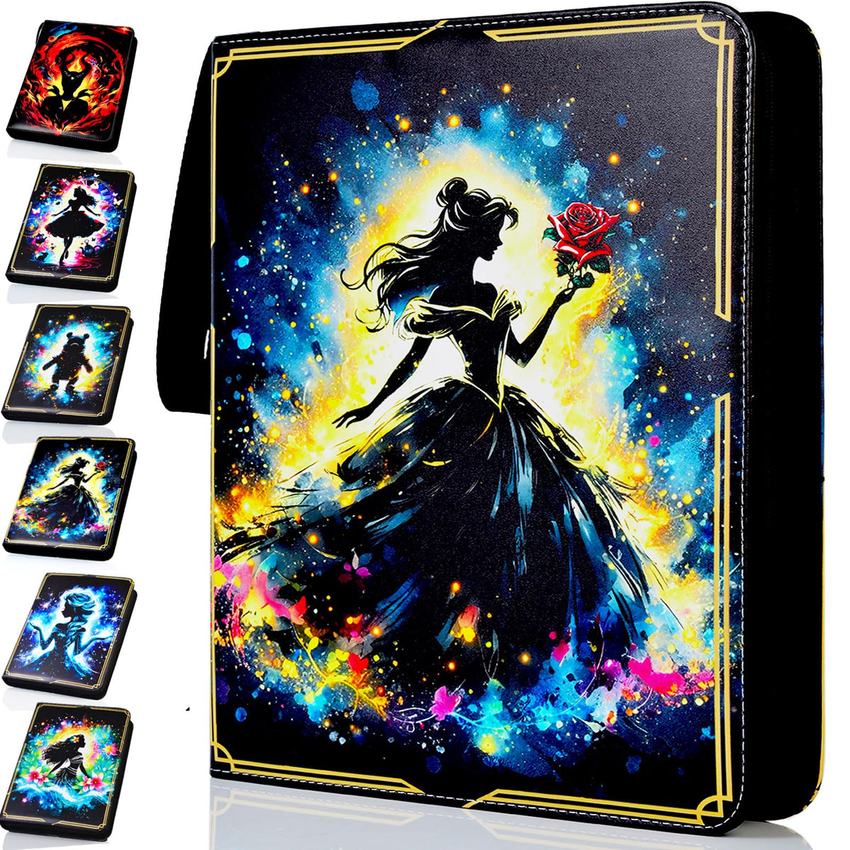 KarlyPro trading binder cover shows a durable Lorcana friendly design.