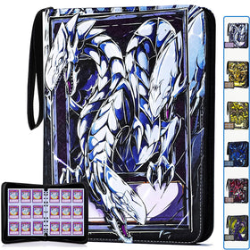 KarlyPro YGO binder front view showing 990-pocket capacity for expanding collections