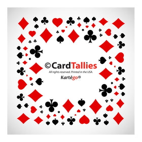 Kartego Progressive Score Pads 2-Table stacked pads illustrating premium USA-made quality