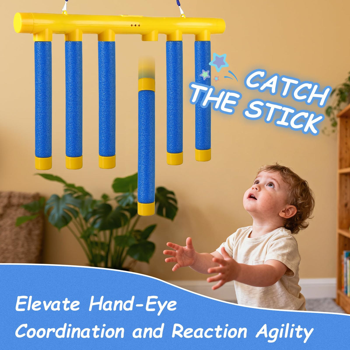 KASAK Falling Game enhances reaction time training for kids and adults