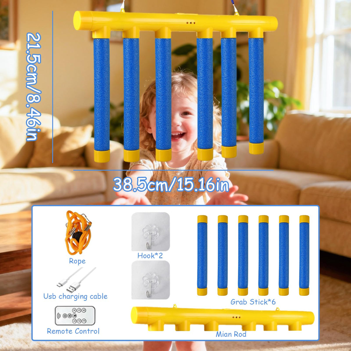 KASAK Falling Game uses safe EVA sponge for worry-free fun