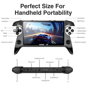 KASAK X9 built-in emulators collection unlocks retro titles across generations.