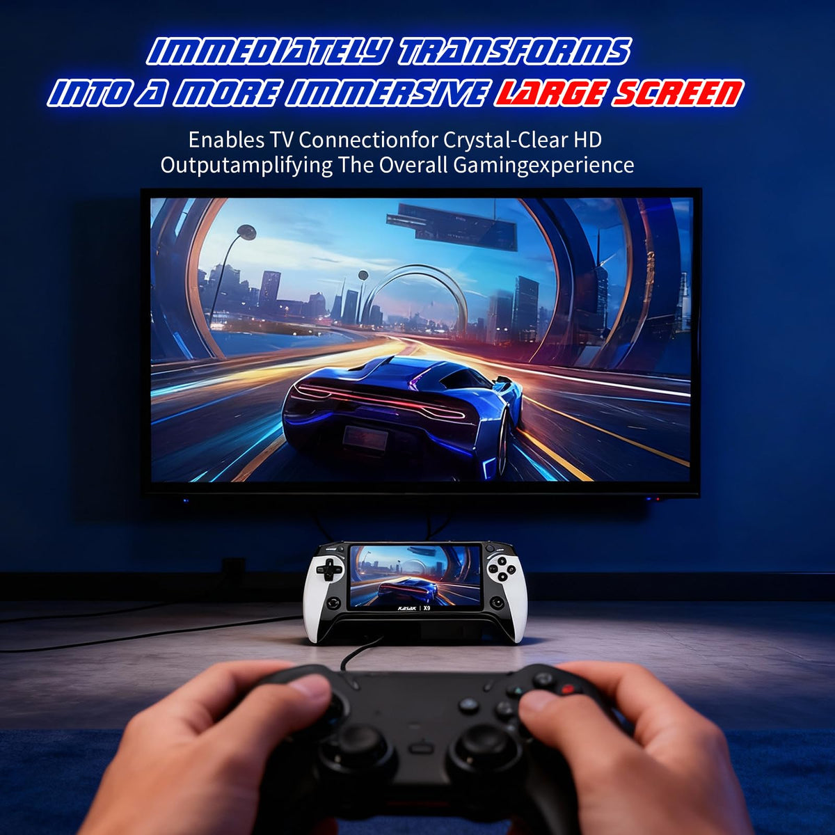 KASAK X9 flagship gaming chip delivers faster load times and sharper graphics.