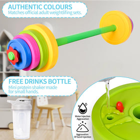 Kasebro 300ml water bottle supports quick hydration between sets