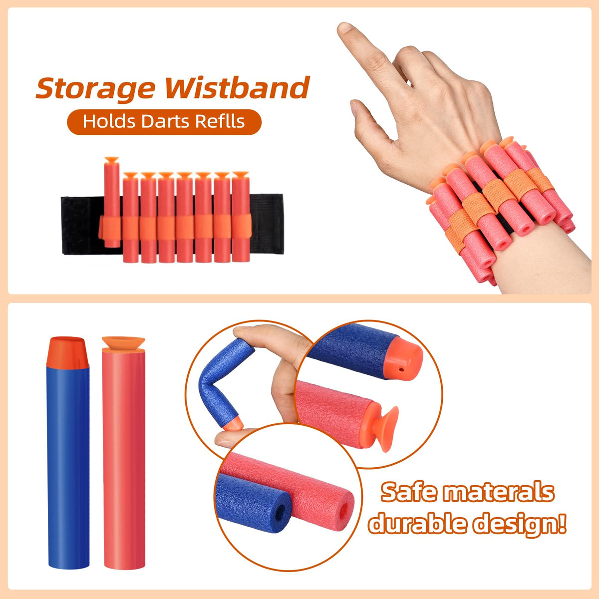 Kasebro blaster No.2 compact design helps small hands aim easily.