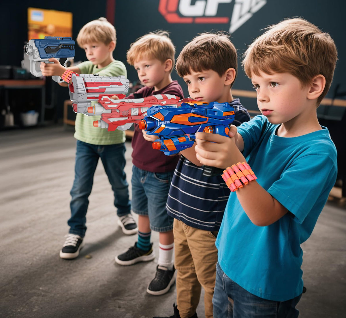 Kasebro blaster No.3 small form factor supports quick targeting.