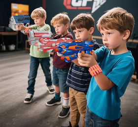 Kasebro blaster No.3 small form factor supports quick targeting.