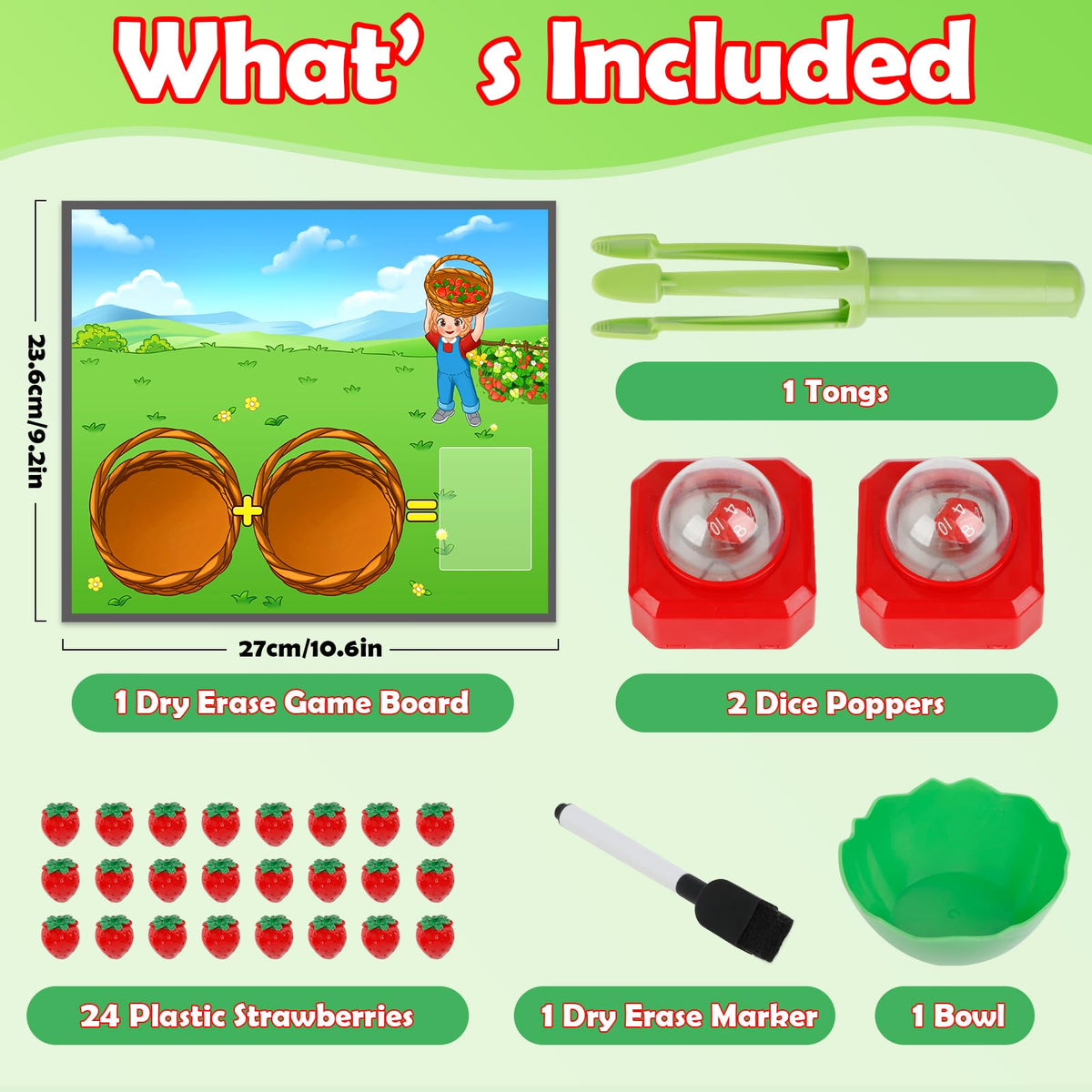 KASFALCI addition practice up to 24 with colorful visuals