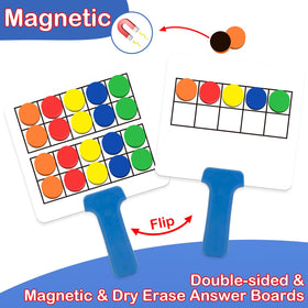 handheld kasfalci paddle shows student answers during activities