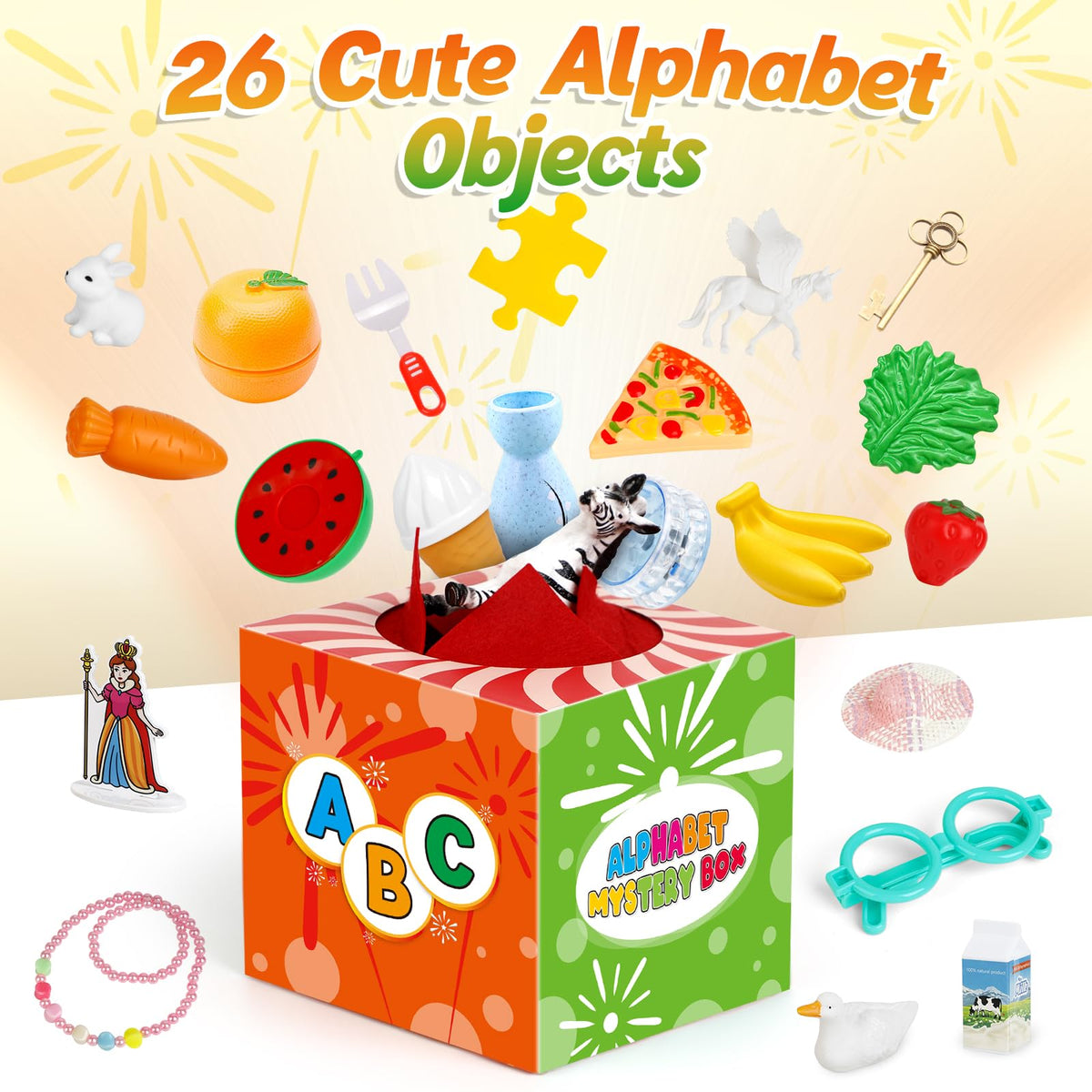 KASFALCI sensory letter toys spark attention and exploration.
