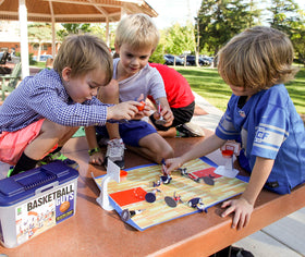 Kaskey Kids Basketball Guys hoops for dynamic pretend scoring moments.