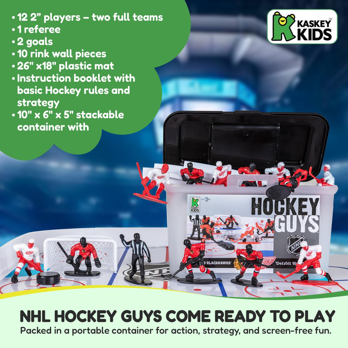 Kaskey Kids rules booklet guides simple hockey concepts during play