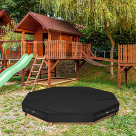 Kasla Octagon Sandbox Cover folds easily for compact storage after use.
