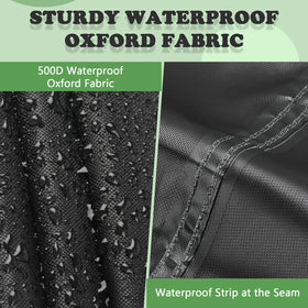 Kasla 500D Oxford fabric demonstrates sturdy material and durability.