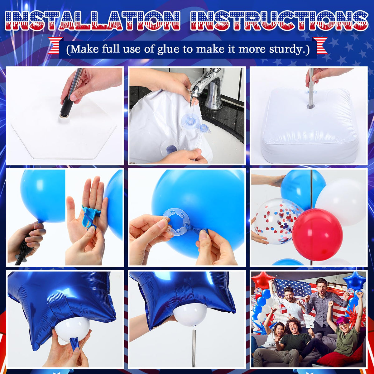 Kasyat 270 cm balloon arch height creates a striking centerpiece for celebrations
