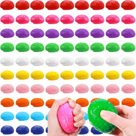 Kasyat brain stress ball white for tactile relief and focus.