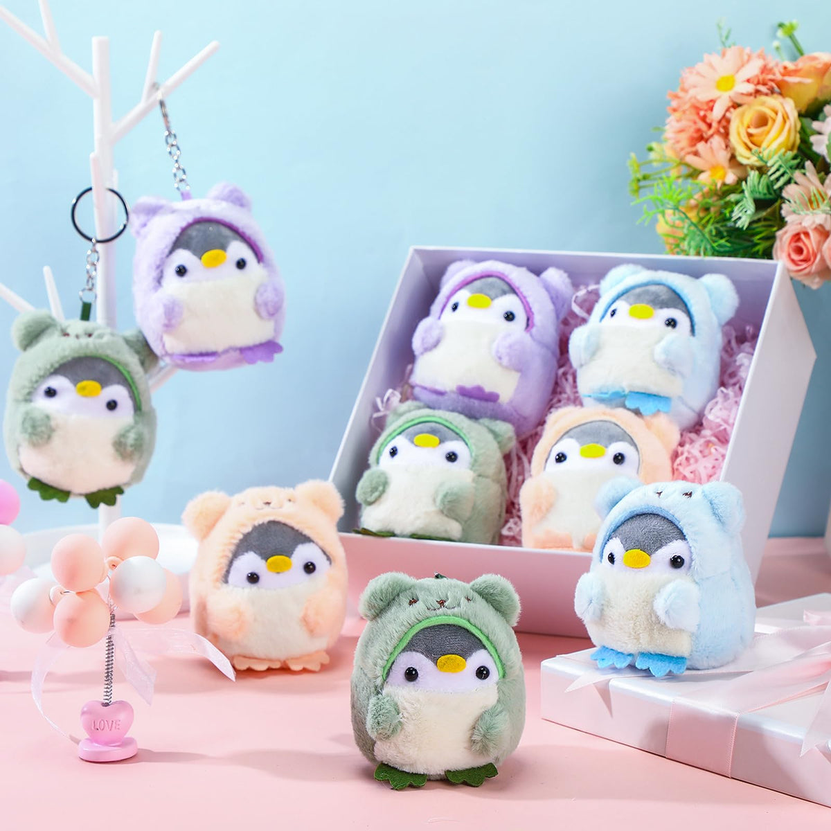 Kasyat penguin desk decor brings cheerful vibes to workspaces.