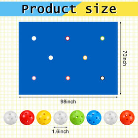 Kathfly ball movement on the tarp promotes communication and problem solving.