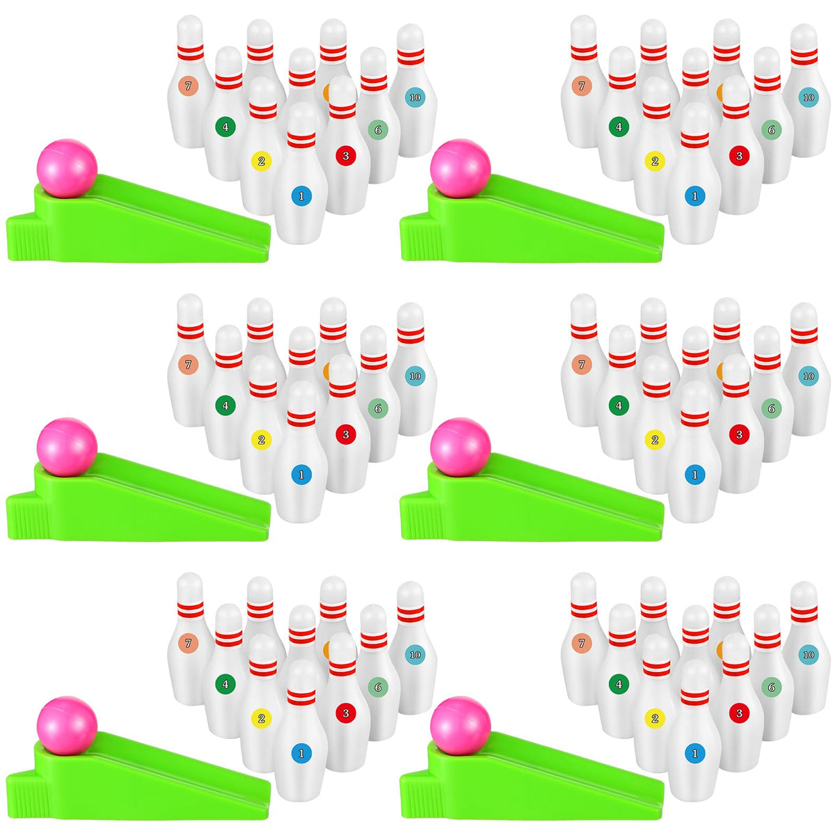 Kathfly 25-set bowling party pack ready for classroom fun and gifting