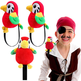 Kathfly parrot shoulder prop for pirate costumes, adds playful flair to performances