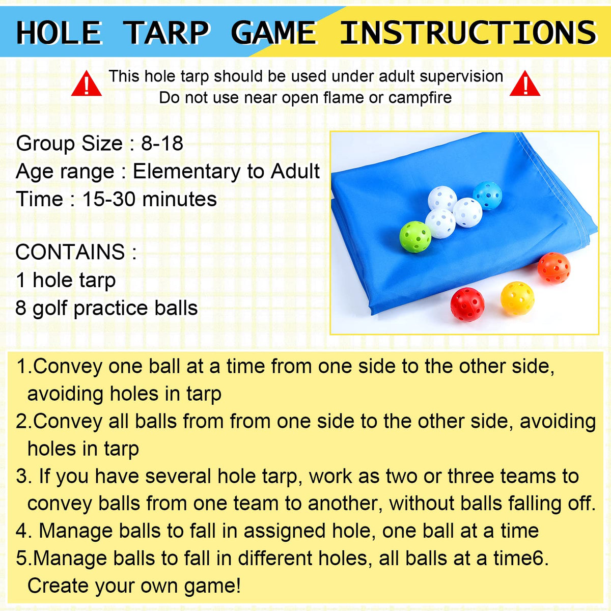 Kathfly group activity designed for 8–20 participants builds teamwork.