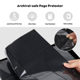 Katomula archival-safe sleeves prevent degradation for long-term storage