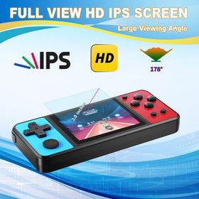 KAVOYI 3.0 inch IPS display delivers sharp colors for clear gameplay.