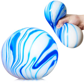 Kawaite giant stress ball blue pull and stretch for calm focus.