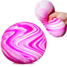 Kawaite pink giant stretchy stress ball for calming focus and relief.