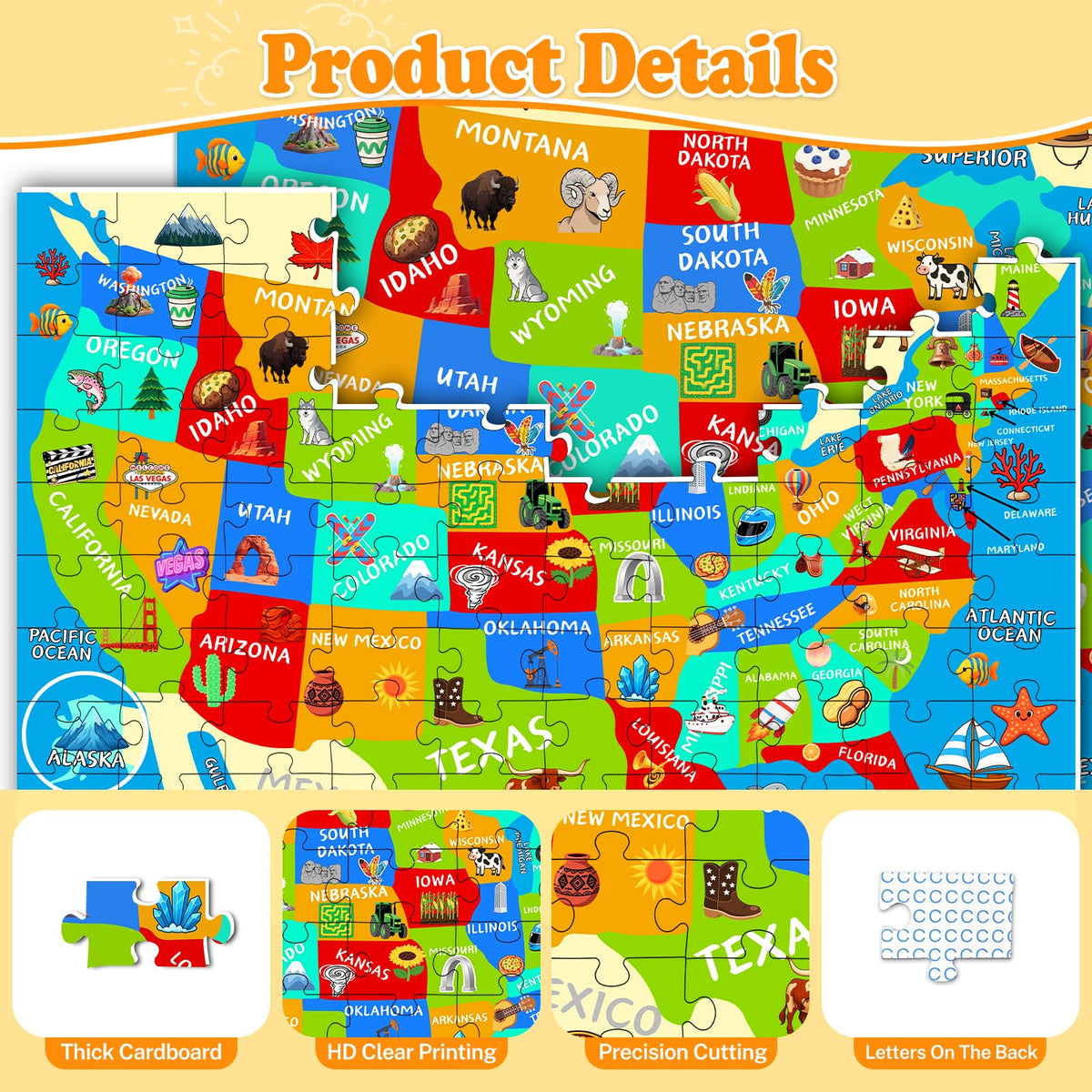 Kazmido Mars adventure 100-piece puzzle box invites exploratory play and focus.