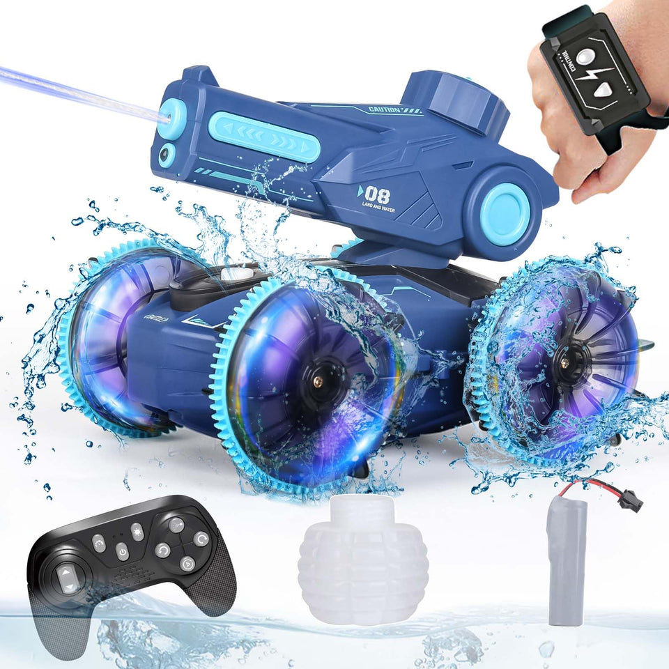 KB KAIBO 3-in-1 RC car: versatile land and water play