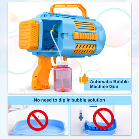 KB KAIBO bubble gun with LED lights enhancing party atmosphere and photos