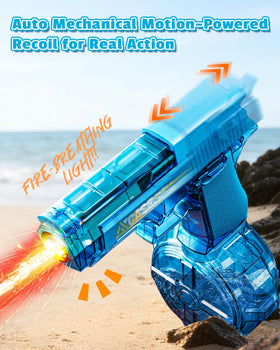 KCCHZ durable ABS water gun built for outdoor fun