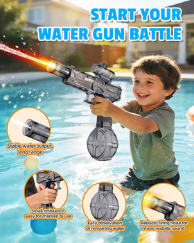 KCCHZ Rapid-fill 30-second refill for uninterrupted action.
