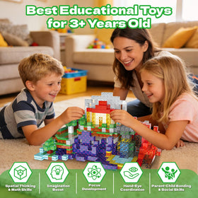 KCCHZ six character figures spark imaginative role-play during building.