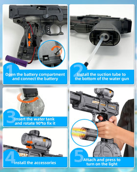 KCCHZ Summer fun water gun, perfect for gifting.